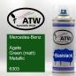 Preview: Mercedes-Benz, Agate Green (matt) Metallic, 6303: 400ml Sprühdose, von ATW Autoteile West.